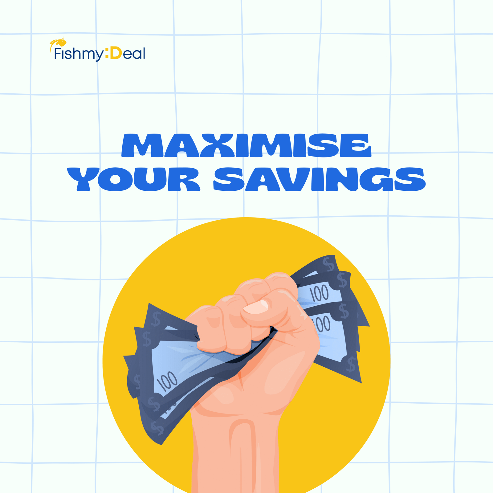 Stacking savings pyramid concept by FishMyDeal