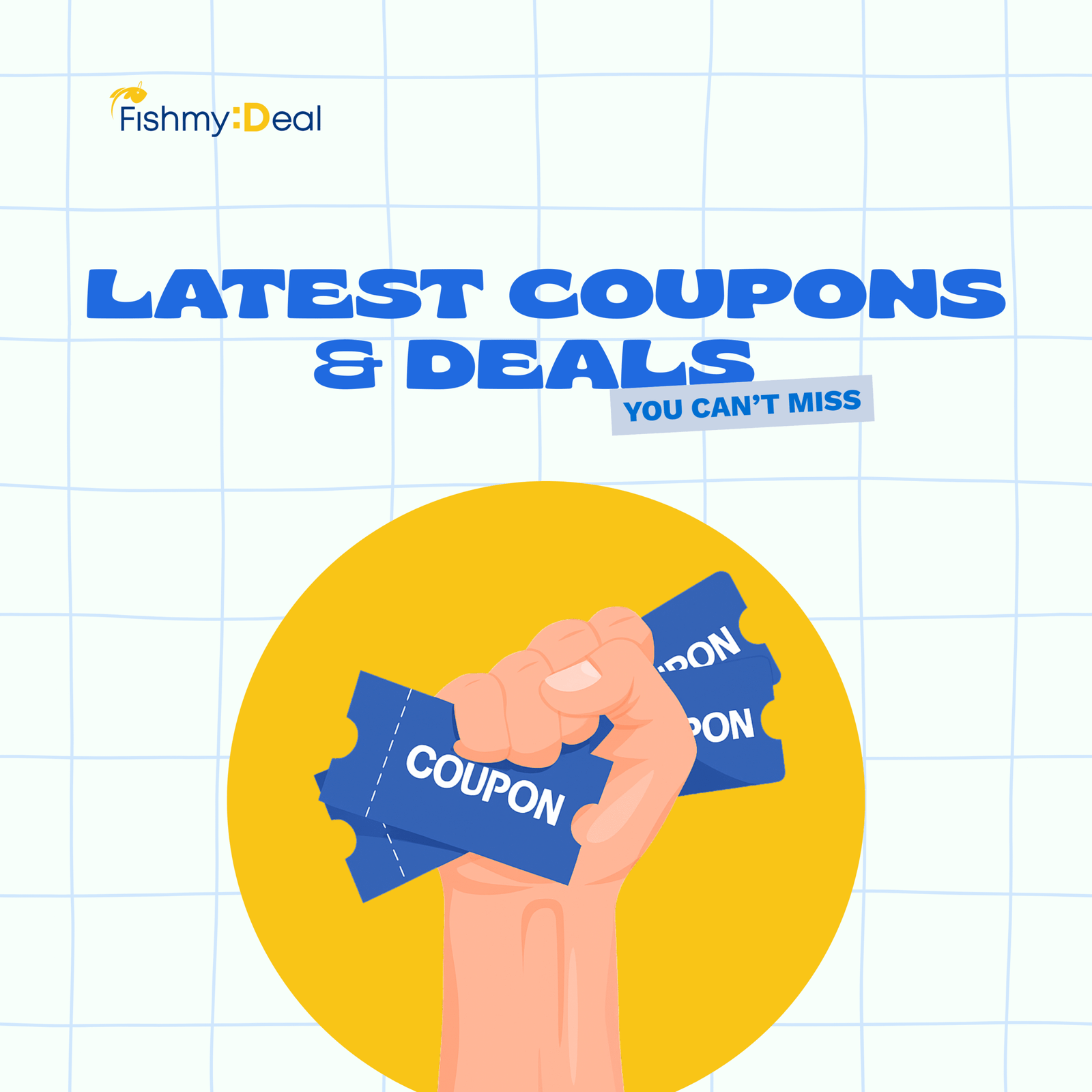latest coupon updates by fishmydeal