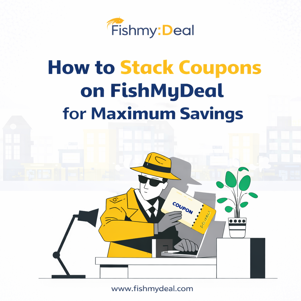 how to stack coupons on fishmydeal for maximum savings