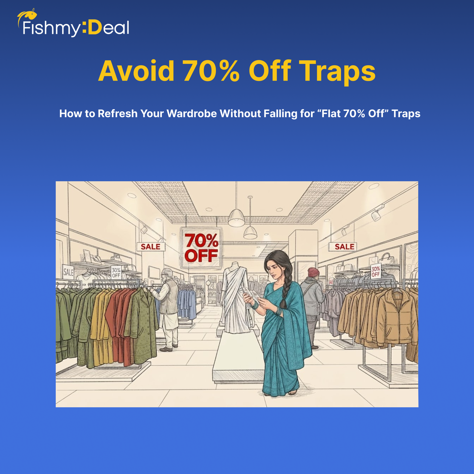 wardrobe refresh shopping tips avoid flat 70 off trap